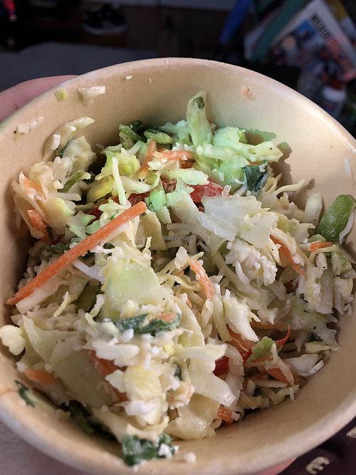 coconut slaw  at Media Noche in San Francisco