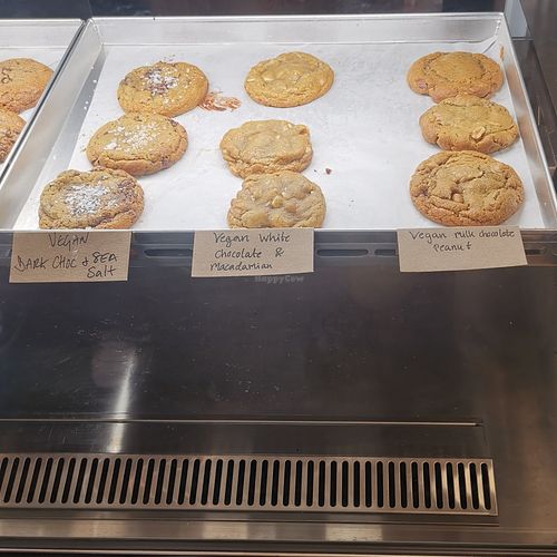 Vegan Cookies at Spongecookies in Stockholm