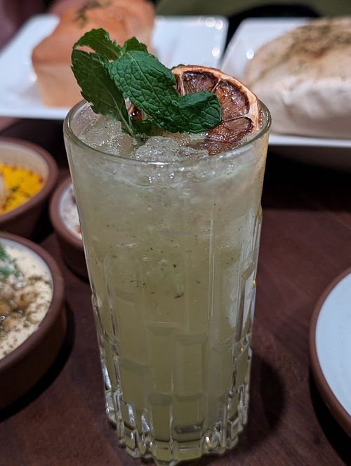 Mint lemonade at Anixi in New York City