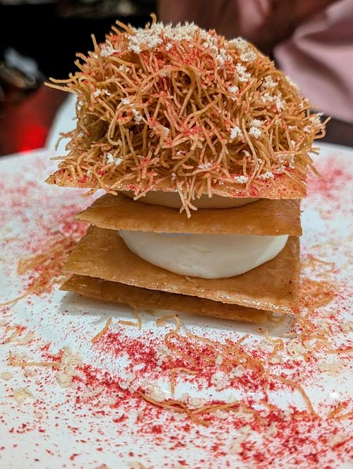 Kaitaifi dessert option at Anixi in New York City