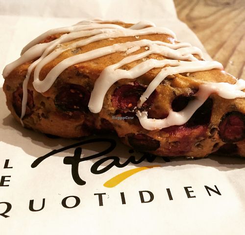 cranberry scone (vegan) at Le Pain Quotidien - Pasadena in Pasadena