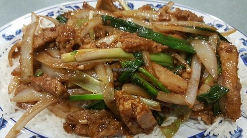 Mongolian Veggie Chicken at Guilin Chinese Restaurant in Tucson