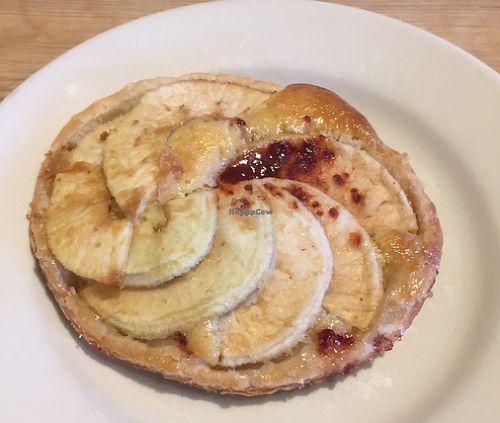 Apple tart at Le Pain Quotidien in Alexandria