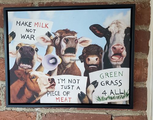 Wall art at Plantasia Eatery in Flagstaff