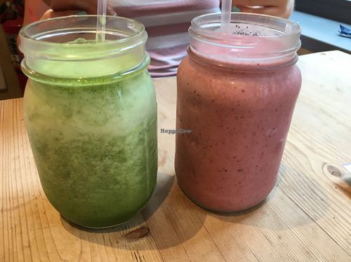 smoothies! at Le Pain Quotidien - F St in Washington