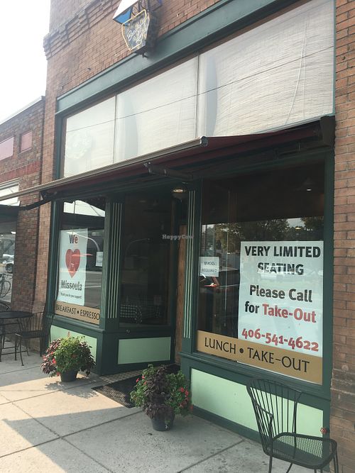 Exterior Café  at Hob Nob Cafe in Missoula