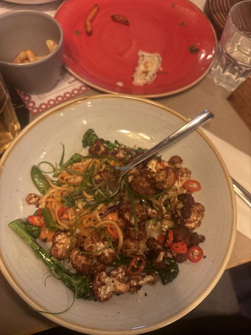 Bang bang Cauliflower I thought was really yummy  at Postino Lounge in Welwyn Garden City