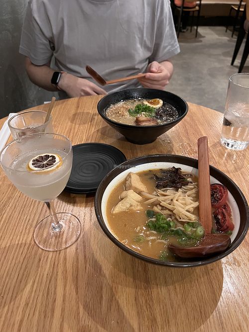 Spicy miso vegan ramen   at DOMU in Jacksonville
