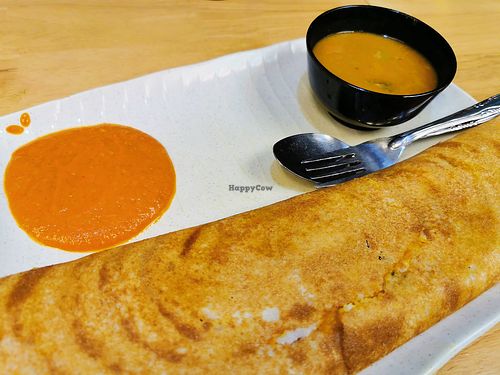Masala Thosai Set at Seva Cafe in Central Singapore