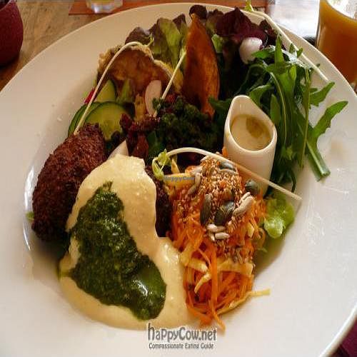 Falafel at Avalon in Ghent