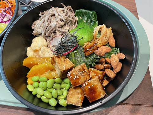 Soba noodle salad by EatDrinkMomo  at Kin Food Halls in Hong Kong Island