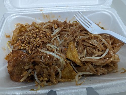 Pad Thai at Neutral Asian Vegan in Altamonte Springs