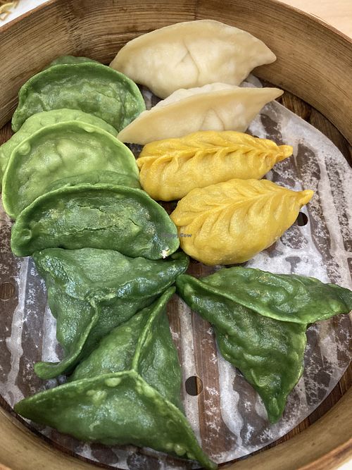 tasting dim sum menu  at Dim Sum House in Bologna