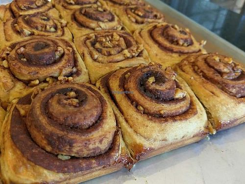 cinnamon rolls at Kiss The Land Sourdough Bakery - 慢 野生酵母麵包坊 - Preorder only in Hualien