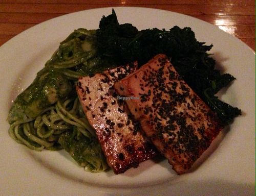 tofu dish at Om Cafe - Traverse City in Traverse City