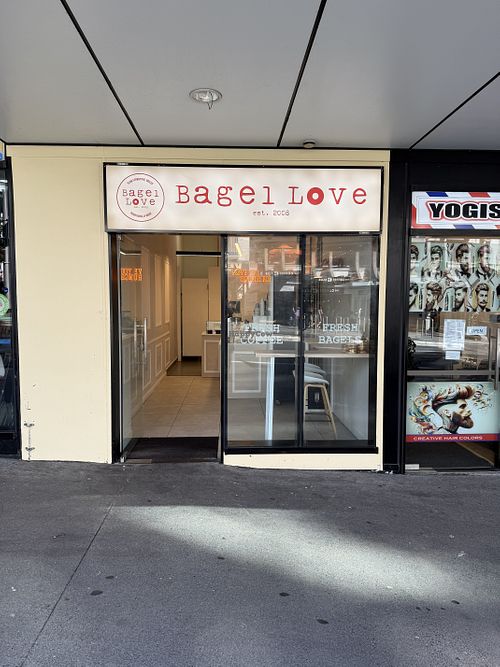  at Bagel Love in Auckland