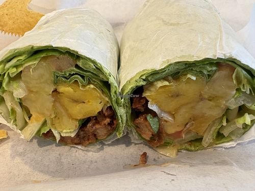 Vegan beef wrap   at Néctar Açaí and Lunch in Caguas