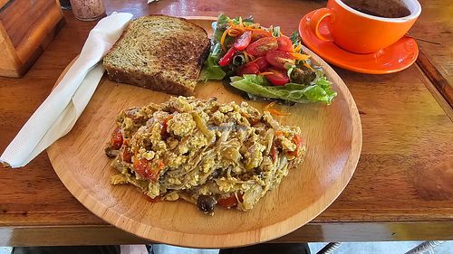 Tofu scramble at Sunbowl in Koh Phangan