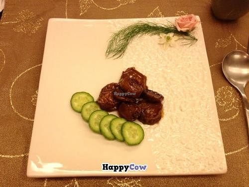 Yang Xin Kaiseki Gluten Medallions at Vegetarian Kaiseki Cuisine in Hualien