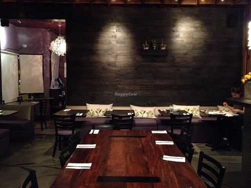 inside  at Plumeria in San Diego