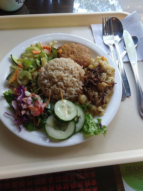 Meal of the day main plate at Formosa - Jerónimo Carrión in Quito