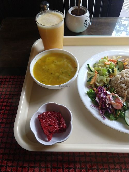 Soup, dessert, drink at Formosa - Jerónimo Carrión in Quito