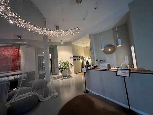 reception at Almodovar Hotel in Berlin