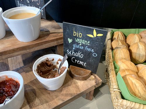 breakfast at Almodovar Hotel in Berlin