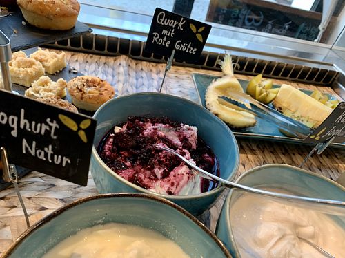 vegan curd at Almodovar Hotel in Berlin