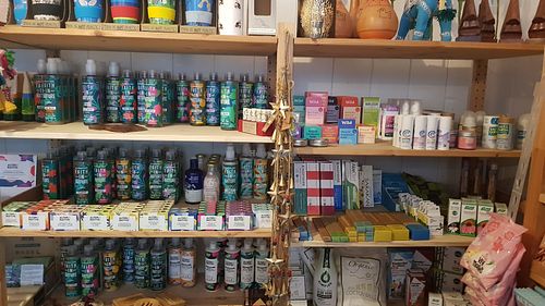 Body products at A World of Difference in Alnwick