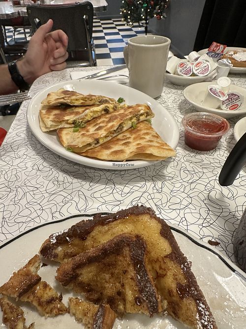 The vegan bfast quesadillas were fantastic!  at The Local's Spot in Egg Harbor