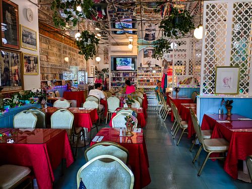 Inside of Annam Brahma at Annam Brahma in Jamaica