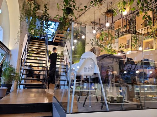 comfy seating at Foodmaker - Leuven Centrum in Leuven