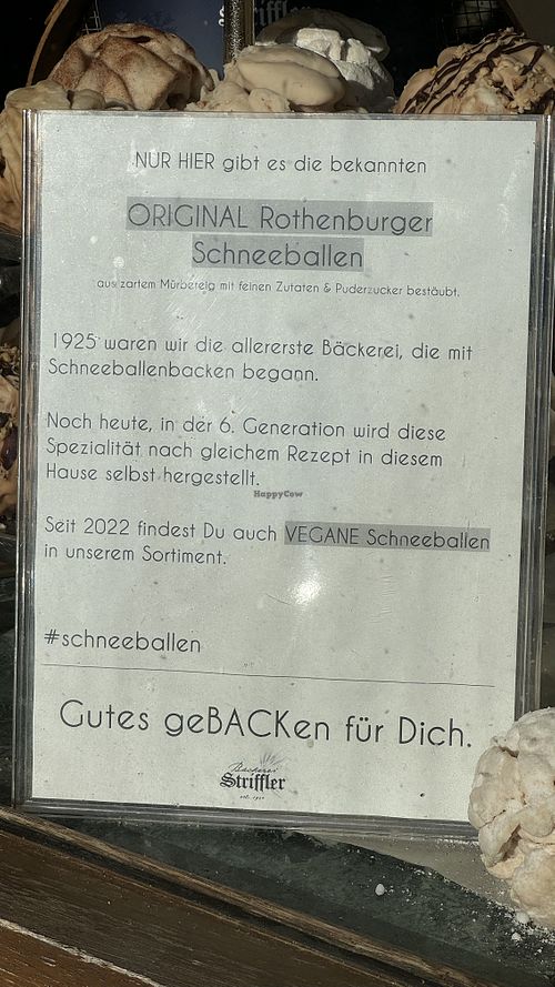   at Backerei Striffler in Rothenburg Ob Der Tauber