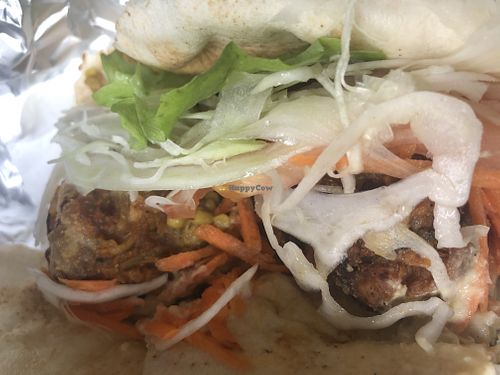 pakora sandwich extra at Tandoori in Ljubljana