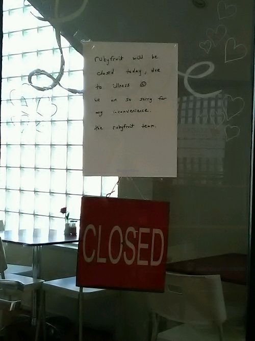 sick at Rubyfruit Bakery and Cafe in Leura