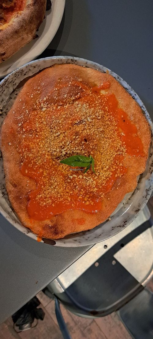 Fried pizza at Nonna Said in Glasgow