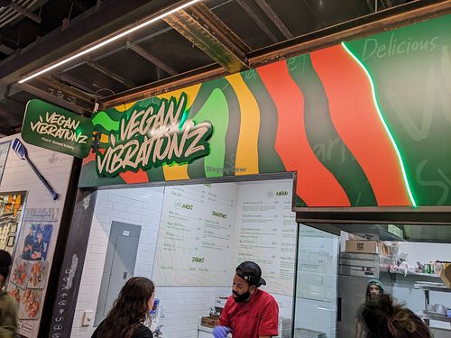 Order station at Vegan Vibrationz in Plano