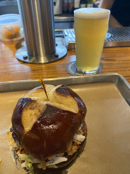 BBQ Jackfruit   at Vegan Vibrationz in Plano