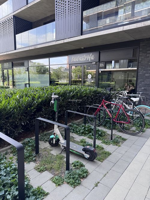 Outside   at Kawastrofa in Wroclaw