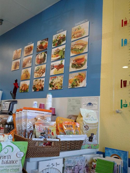 snacks and entrees at Happiness Cafe in San Jose