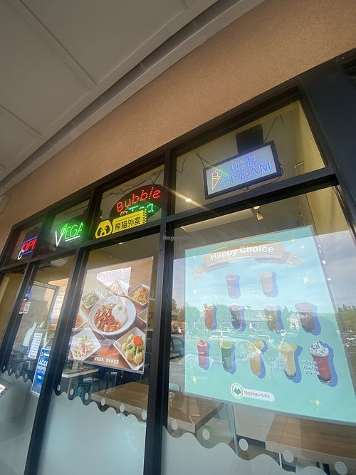 Upon Arrival w/Signage in Your Face!!!!   at Happiness Cafe in San Jose