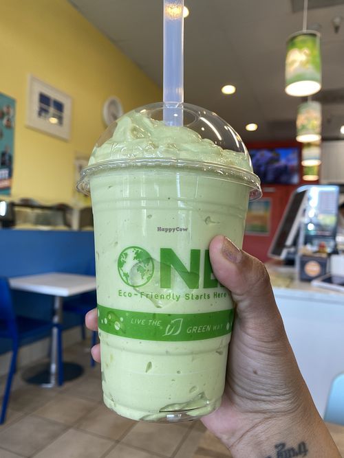 Avocado Smoothie 💕 Totally Recommend!  at Happiness Cafe in San Jose