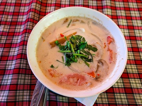 Large soup at Vegan Plate at Vegan Plate in Chicago