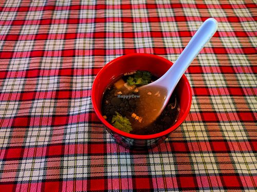 Small soup at Vegan Plate at Vegan Plate in Chicago