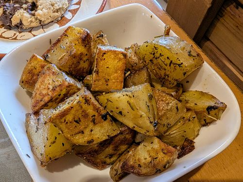 Seasoned Potatoes at The Wylde Beet in Hailey