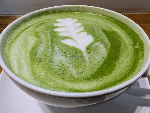 Matcha Latte at The Wylde Beet in Hailey