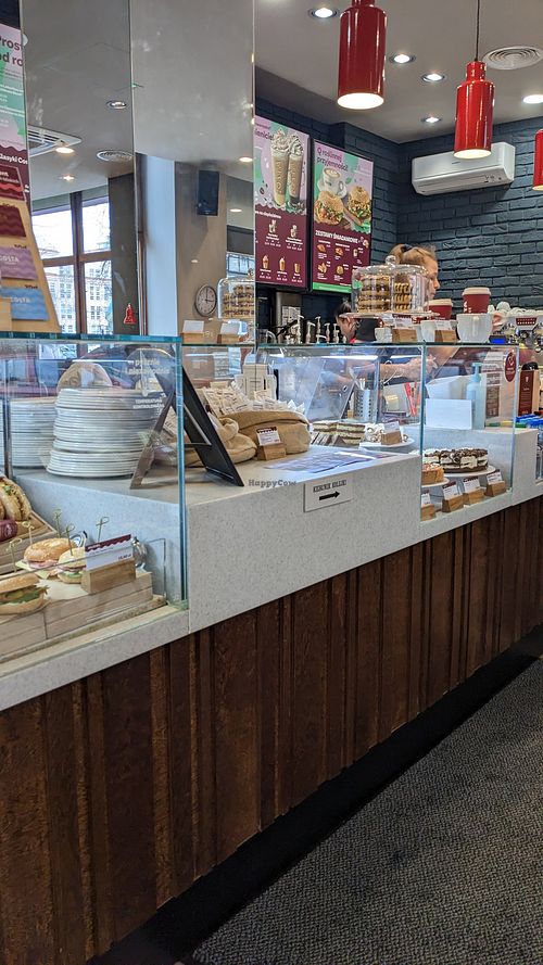 Interior at Costa Coffee in Warsaw
