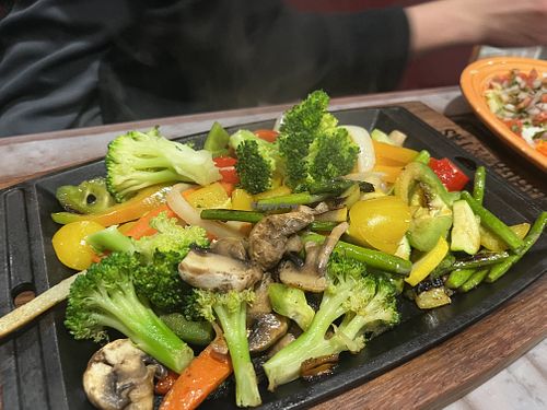 Veg fajitas   at Blue Margaritas Bar and Grill in Peoria