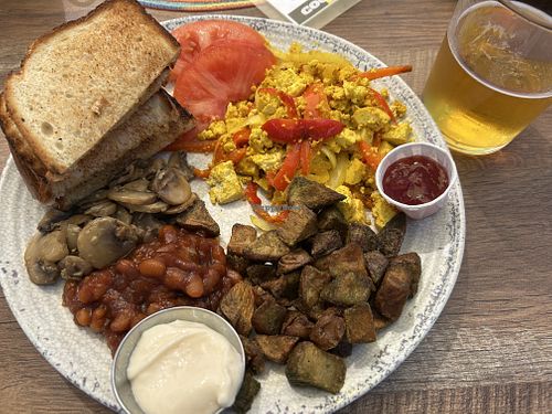 Vegan breakfast   at The Unicorn Tavern in Grand Haven